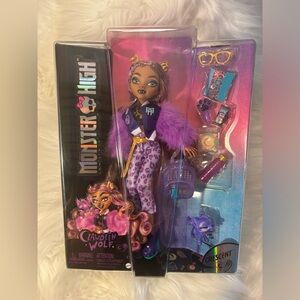 🆕 Monster High Clawdeen Wolf Doll